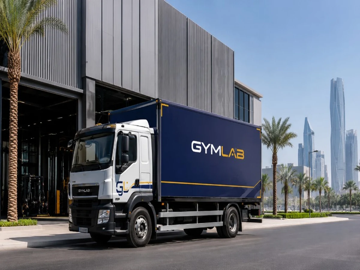 شاحنة توصيل GYMLAB لنقل المعدات الرياضية